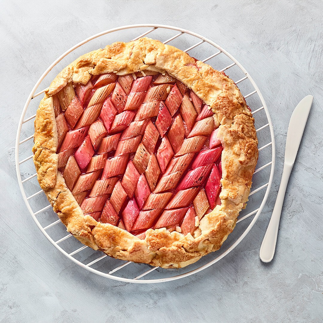 Rhabarber Galette