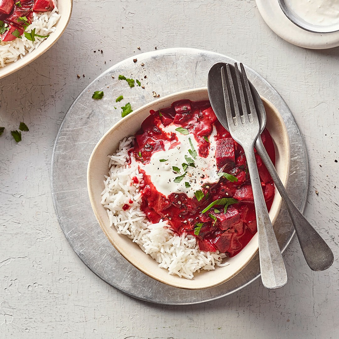 Rote Bete Curry