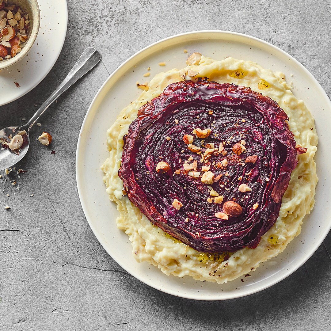 Rotkohl-Steaks