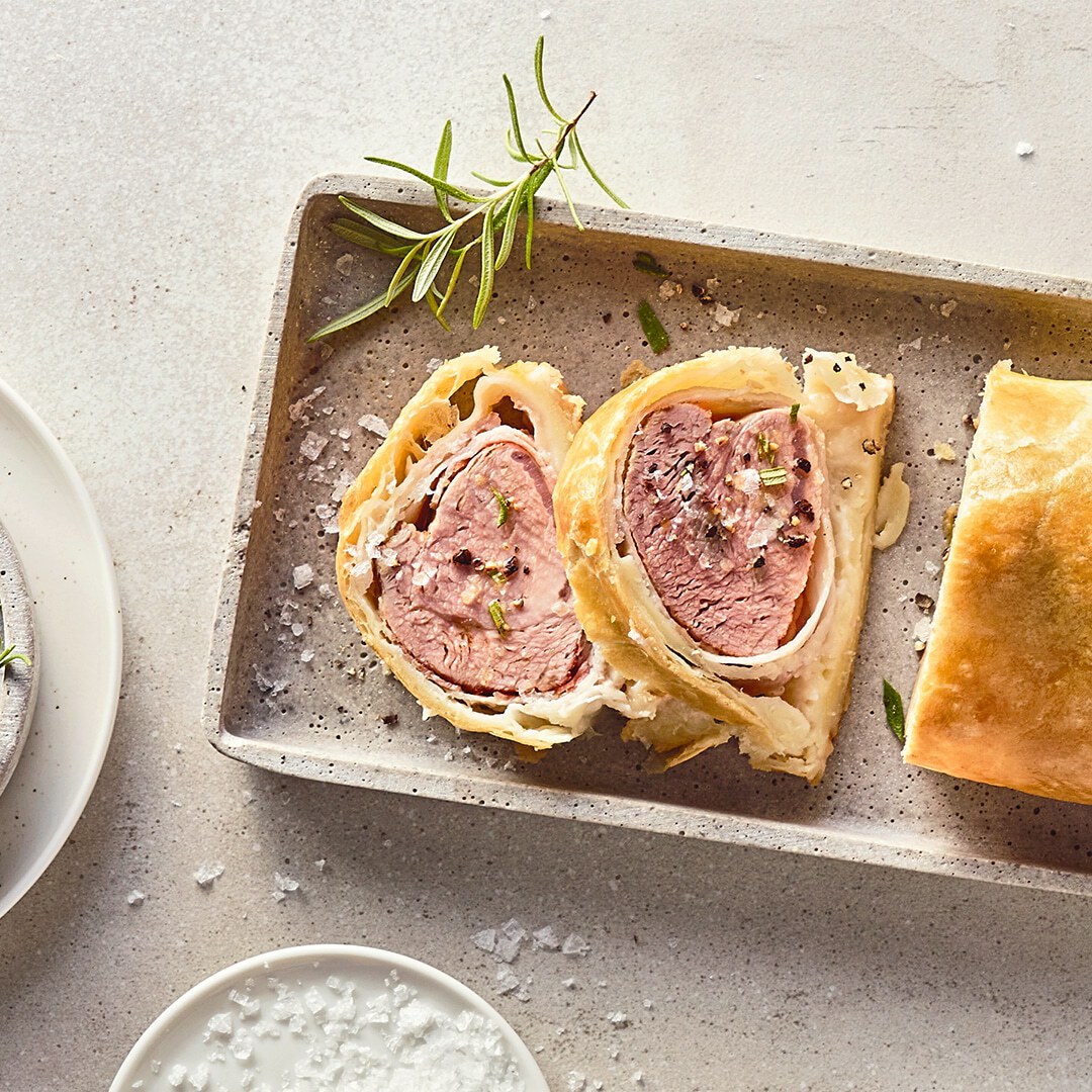 Schweinefilet im Blätterteig