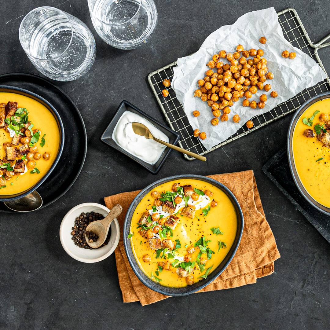Süßkartoffelsuppe