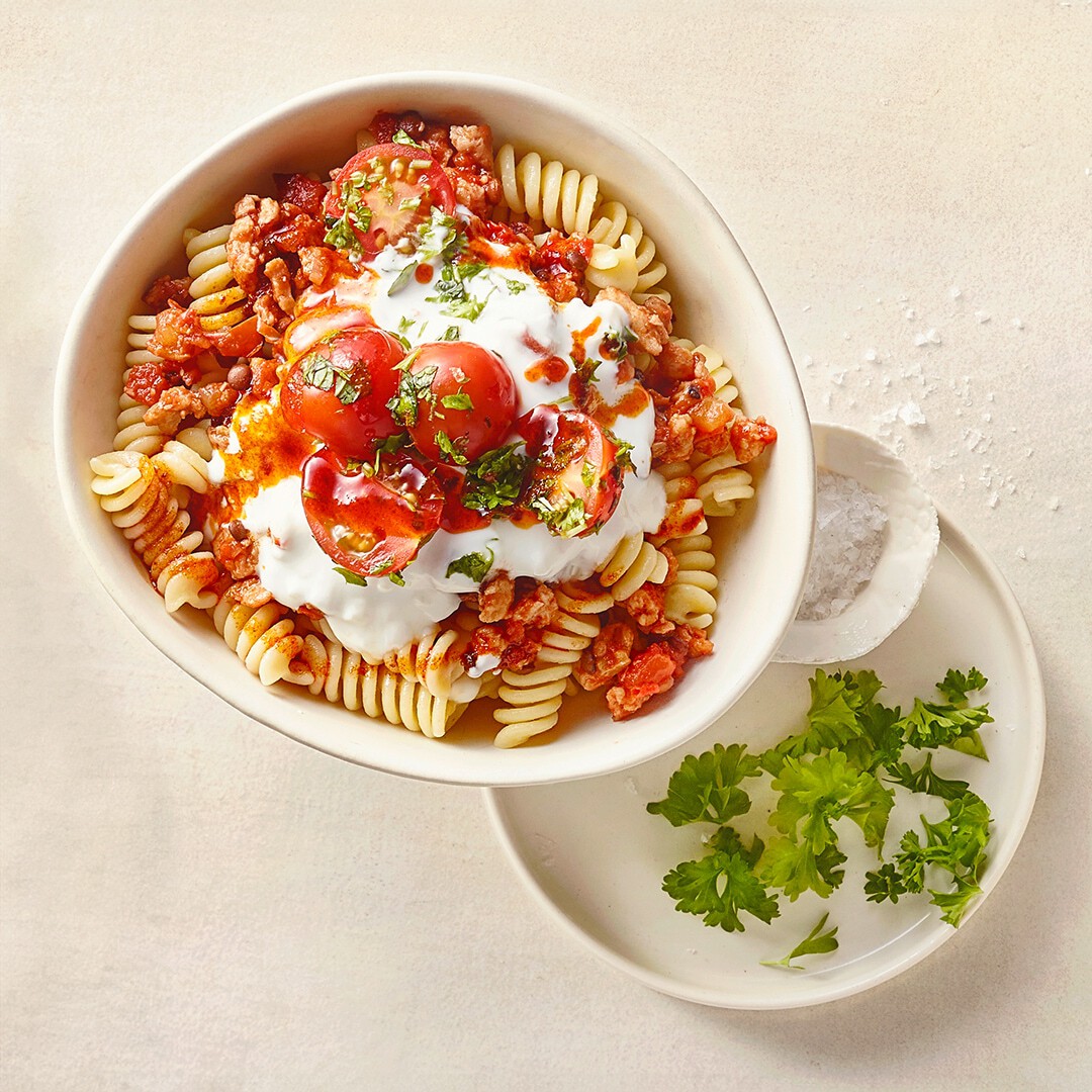 Türkische Pasta vegan