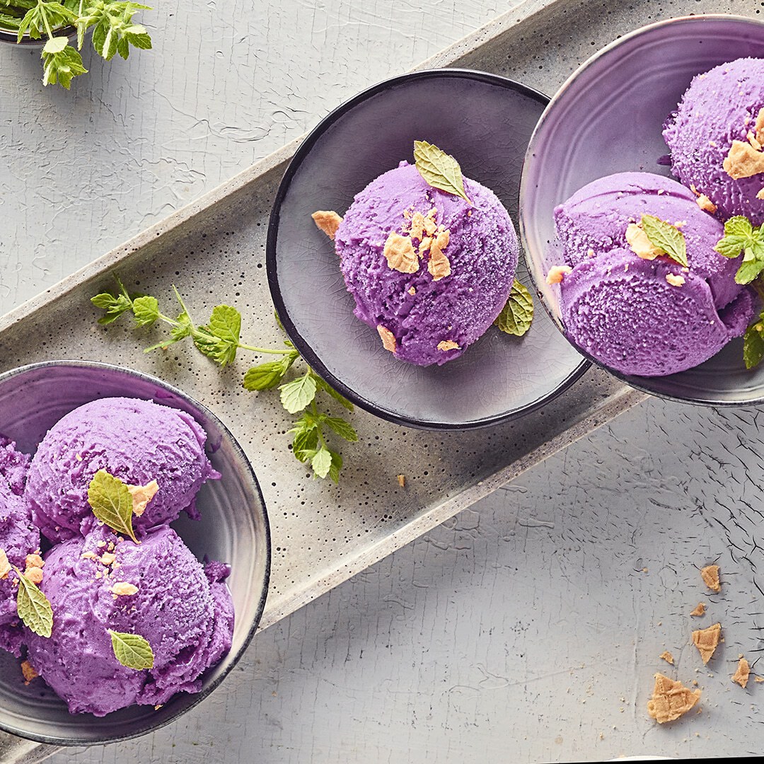 Ube Eiscreme