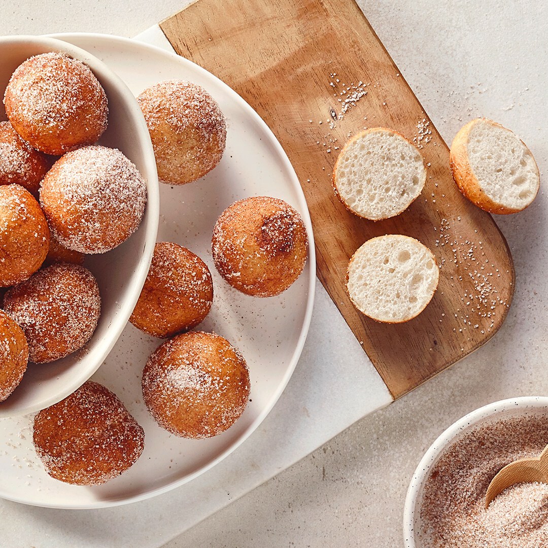 Vegane Quarkbällchen