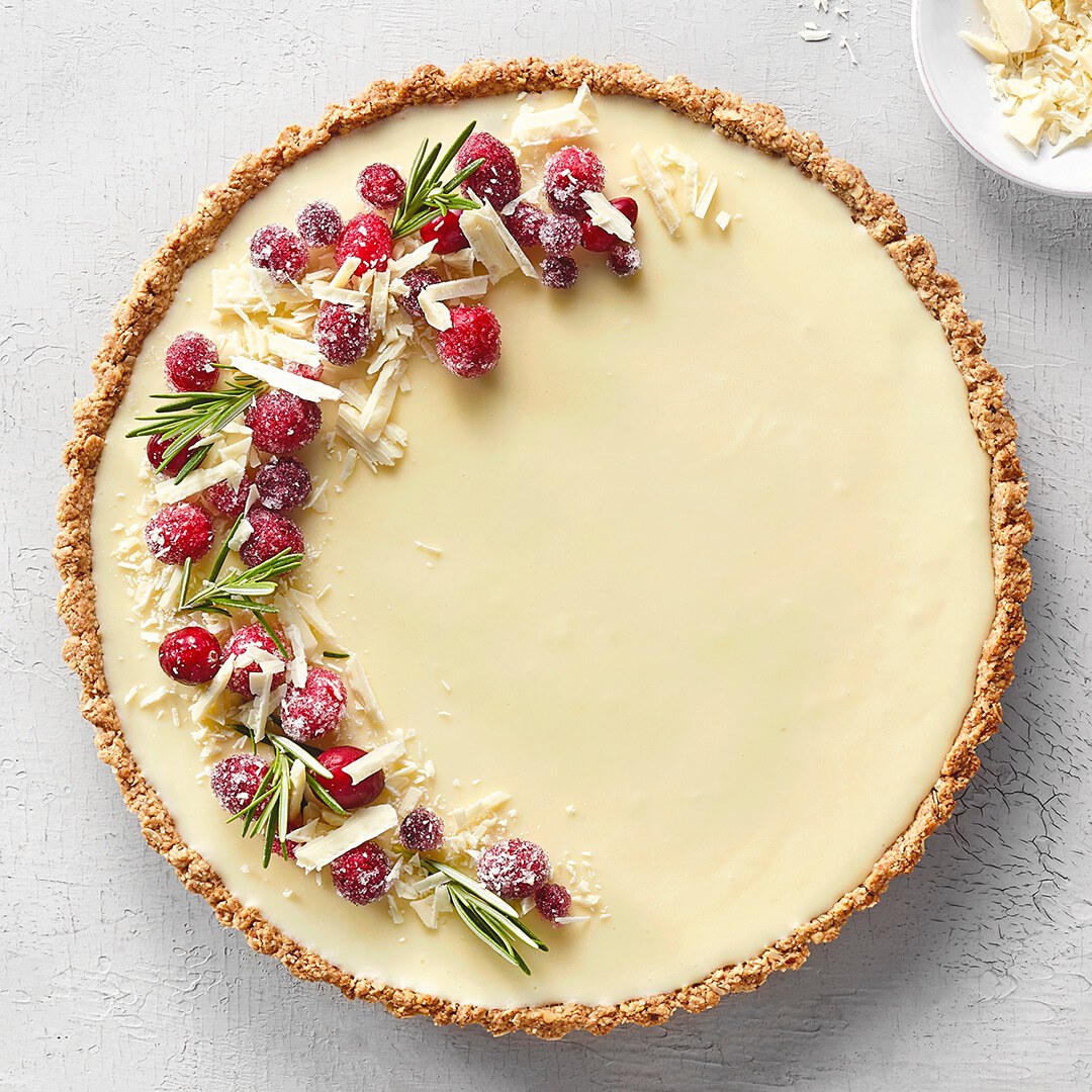 White Chocolate Cranberry Tarte