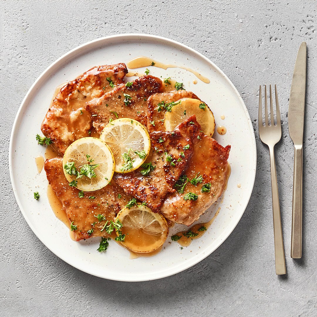 Zitronenschnitzel
